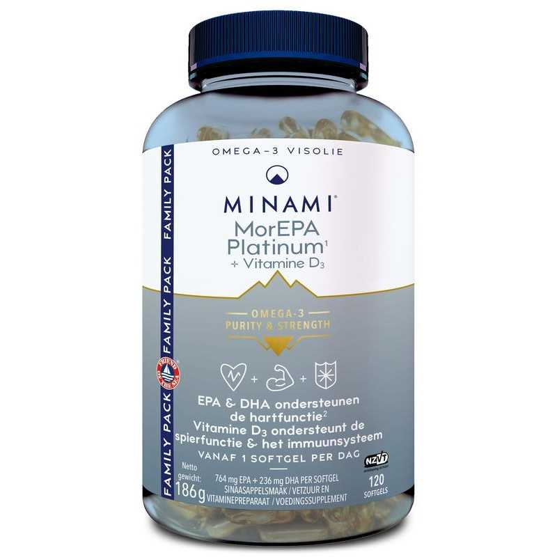 MorEPA platinum + vitamine D3Overig gezondheidsproducten8713975500971