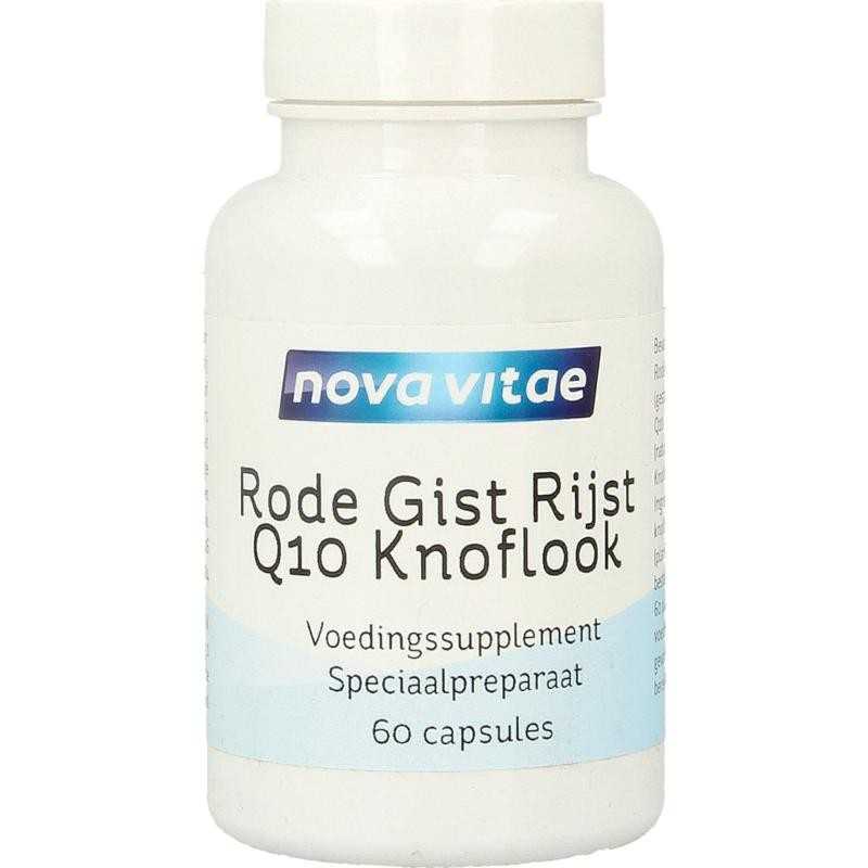 Rode gist rijst+ Q10 + knoflookOverig gezondheidsproducten8717473127883