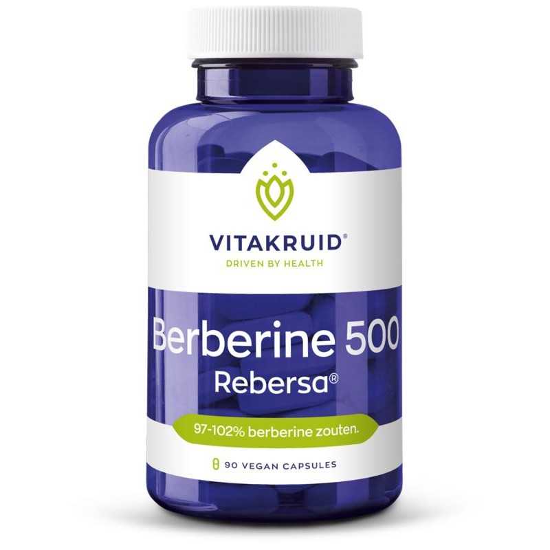 Berberine 500 Rebersa 97-102% berberine zoutenOverig gezondheidsproducten8717438692142