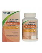 Calcium / Vitamine D 500mg/800IE kauwtabletOverig vitaminen/mineralen8711218987824