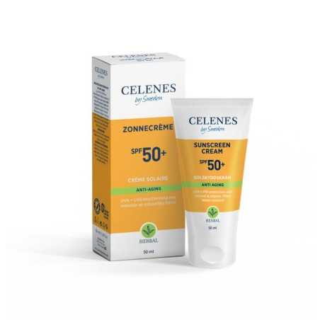 Herbal sunscreen cream anti-aging SPF50+In de zon7350104249632