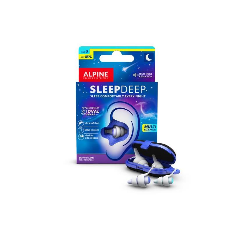 Sleepdeep earplugs multi size packOorverzorging8717154027891