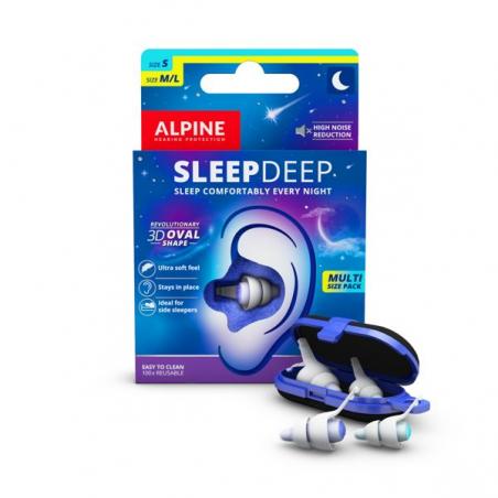 Sleepdeep earplugs multi size packOorverzorging8717154027891