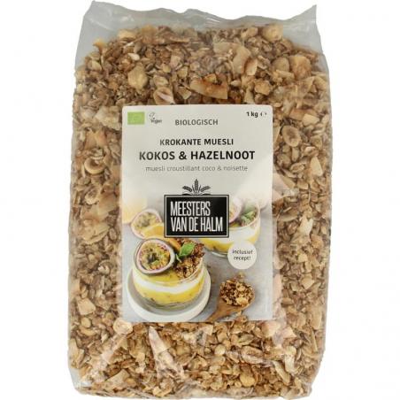 Muesli krokant kokos en hazelnoten bioVoeding8714266432117