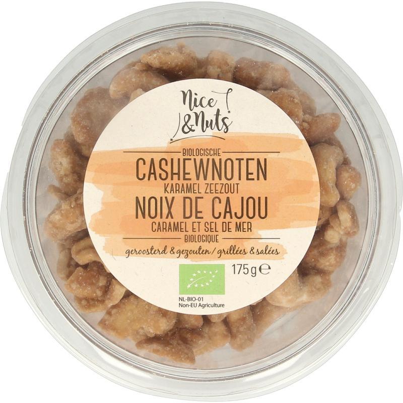 Cashewnoten karamel zeezout geroosterd bioVoeding8711521972692