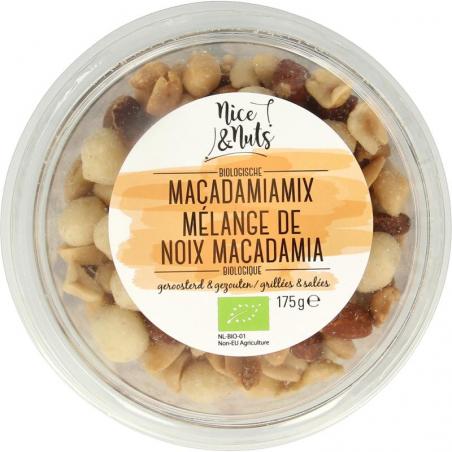 Macadamia mix met zeezout geroosterd bioVoeding8711521972623