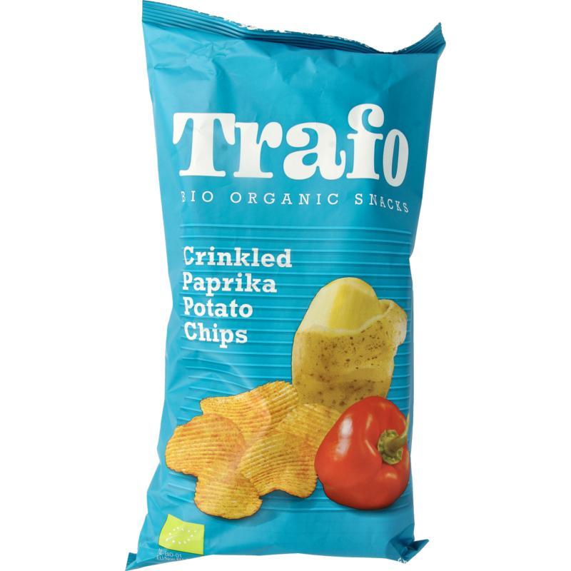 Ribbelchips paprika bioZoutjes/chips8718754502016