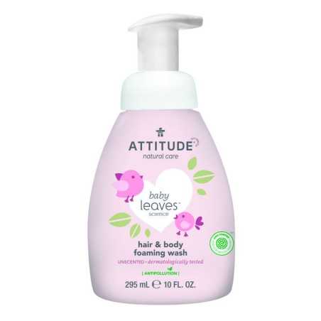 Baby leaves 2-in-1 hair & bodywash foaming parfumvBaby/peuter verzorgend626232466355