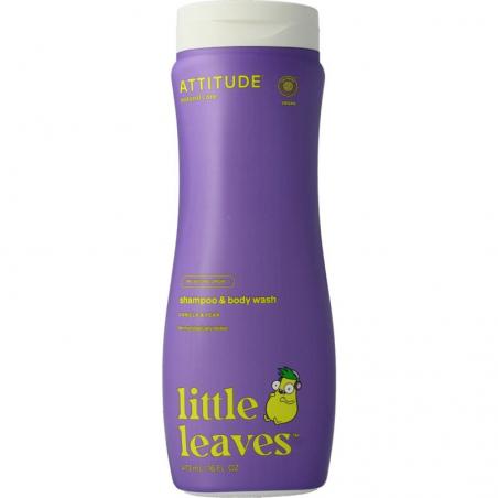 Shampoo 2 in 1 little leaves vanille peerBaby/peuter verzorgend626232410150