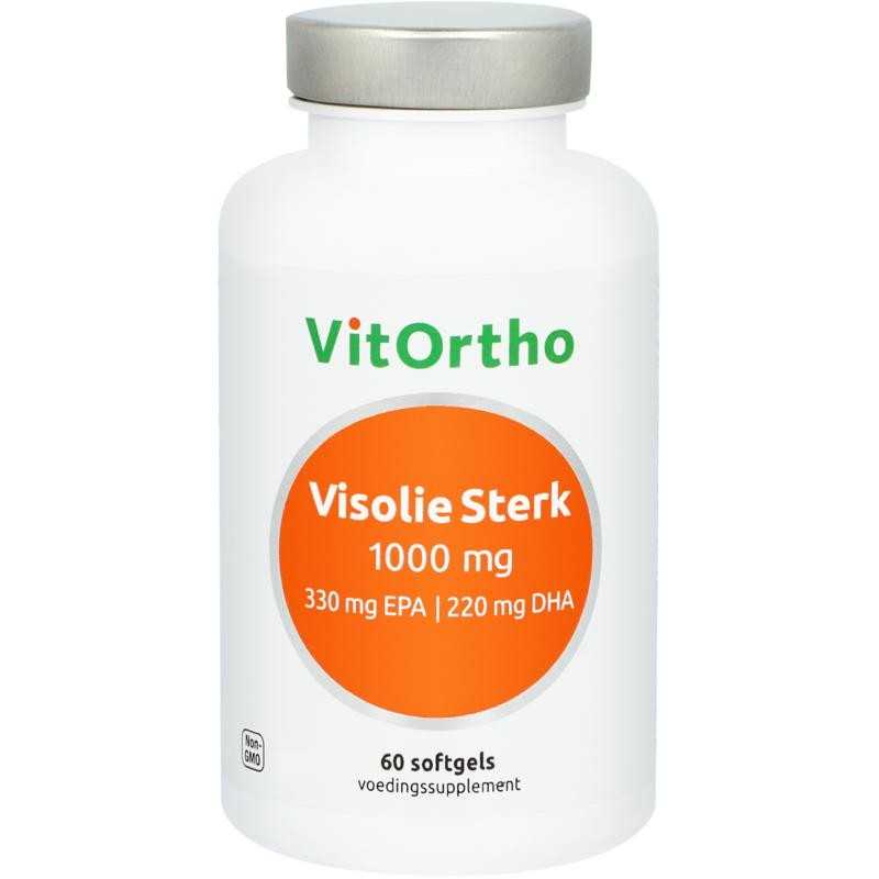 Visolie Sterk 1000mg 330mg EPA 220mg DHAVetzuren8717056140964