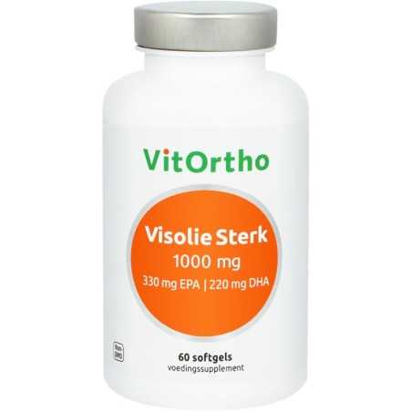 Visolie Sterk 1000mg 330mg EPA 220mg DHAVetzuren8717056140964