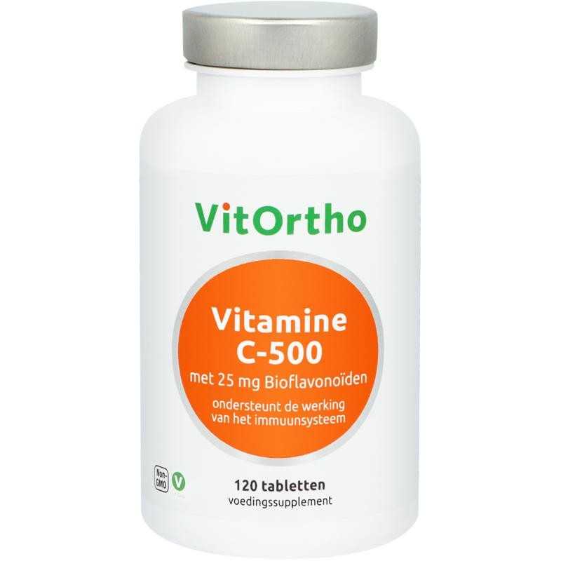 Vitamine C 500mg met 25mg bioflavonoidenVitamine enkel8717056140933