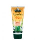 Aloe pura organic aloe vera zonnelotion SPF25In de zon5029354002725