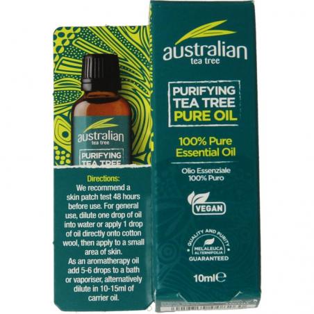 Australian tea tree olieEtherische oliën/aromatherapie5029354008260