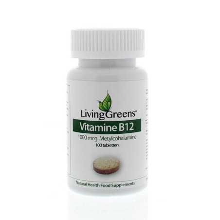 Vitamine B12 methylcobalamine 1000mcgOverig vitaminen/mineralen8718347313098