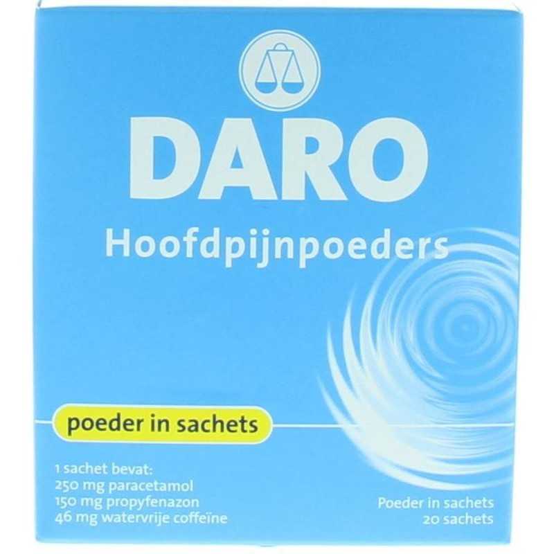 HoofdpijnpoedersPijn algemeen8714319030000