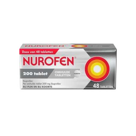 Ibuprofen omhulde tabletten 200mgPijn algemeen5000167014112