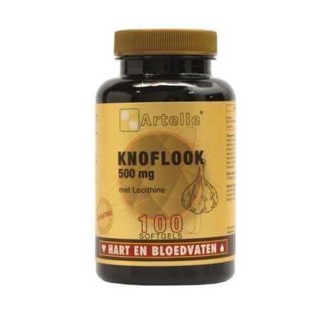 Knoflook 500mg + 250mg lecithineOverig gezondheidsproducten8717472405838