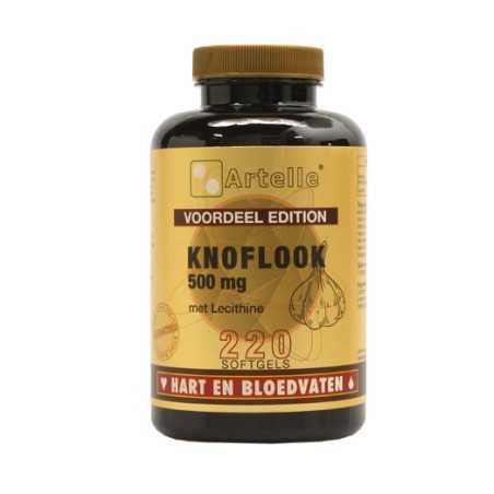 Knoflook 500mg + 250mg lecithineOverig gezondheidsproducten8717472405845