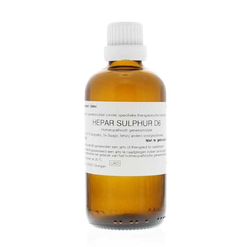 Hepar sulphur D6Artikel 4 enkelvoudig8717473038141