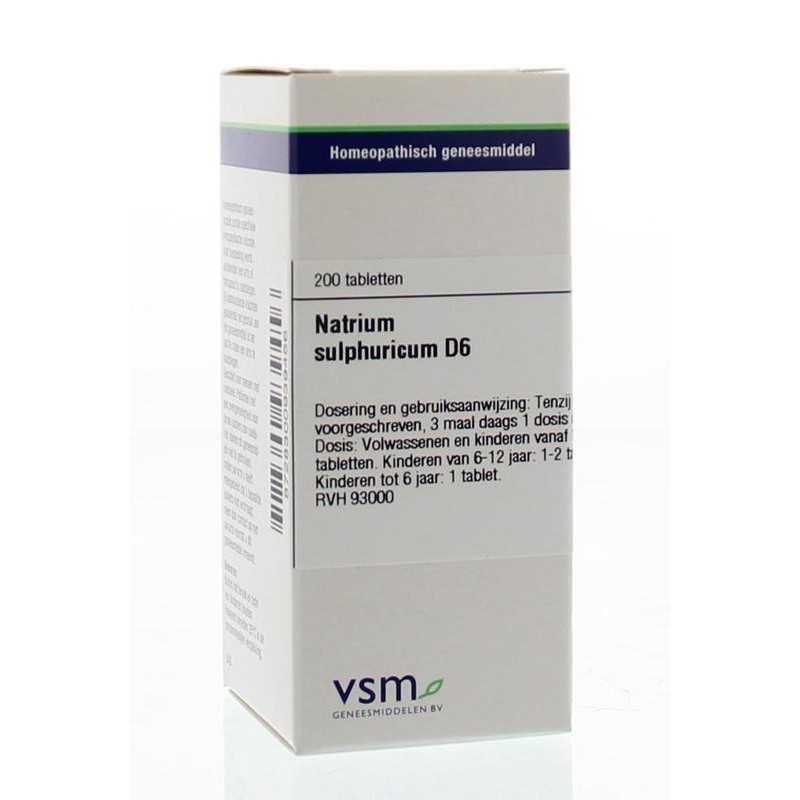 Natrium sulphuricum D6Artikel 4 enkelvoudig8728300939456