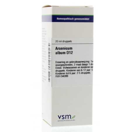 Arsenicum album D12Artikel 4 enkelvoudig8728300911025