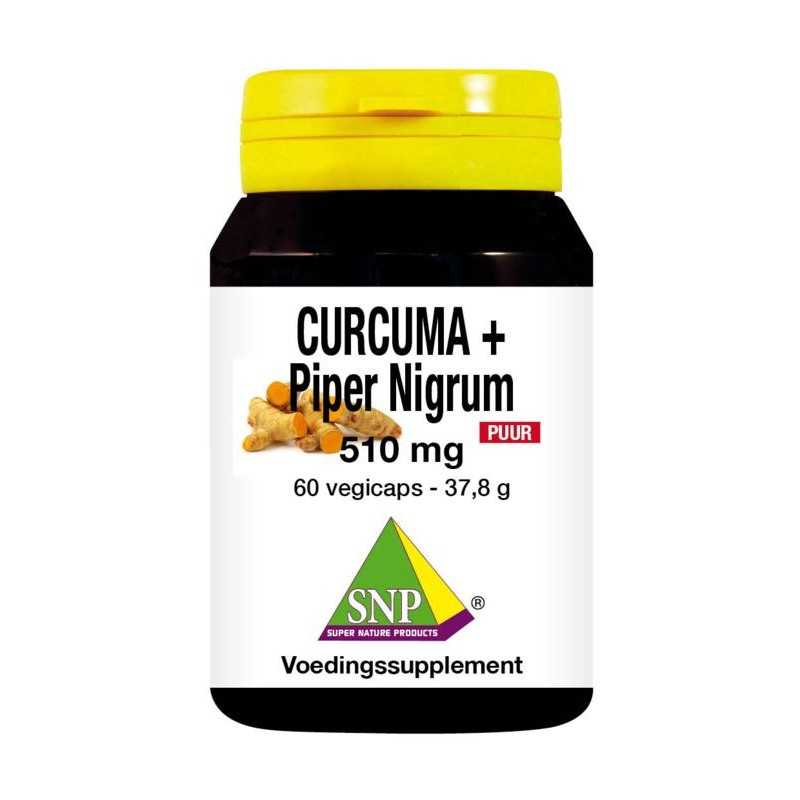 Curcuma & piper nigrum 510mg puurOverig gezondheidsproducten8718591424687