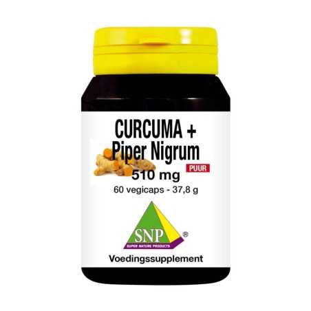 Curcuma & piper nigrum 510mg puurOverig gezondheidsproducten8718591424687