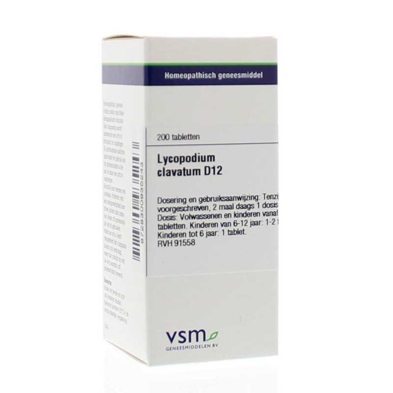 Lycopodium clavatum D12Artikel 4 enkelvoudig8728300935243