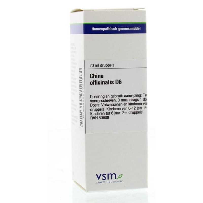 China officinalis D6Artikel 4 enkelvoudig8728300919205