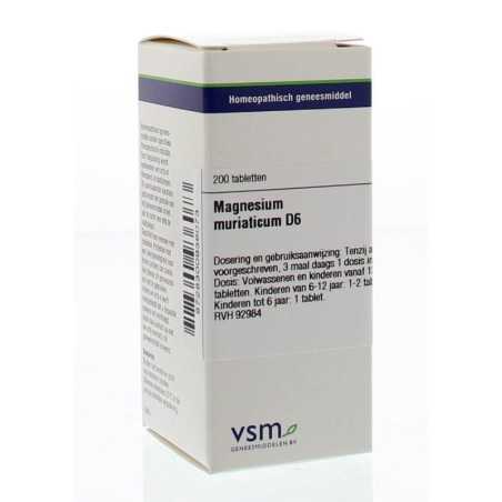 Magnesium muriaticum D6Artikel 4 enkelvoudig8728300936073