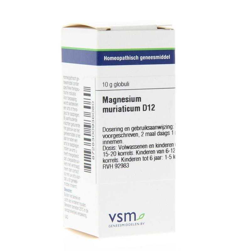 Magnesium muriaticum D12Artikel 4 enkelvoudig8728300936080