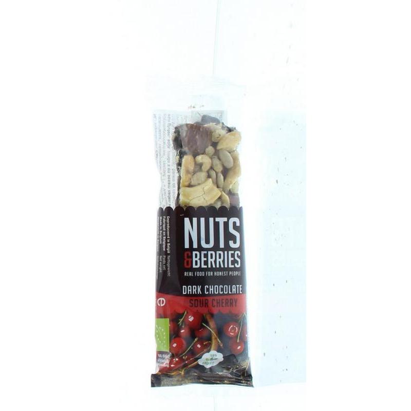 Nuts & berries choco sour cherry bioOverig reform/levensmiddelen5425036870819