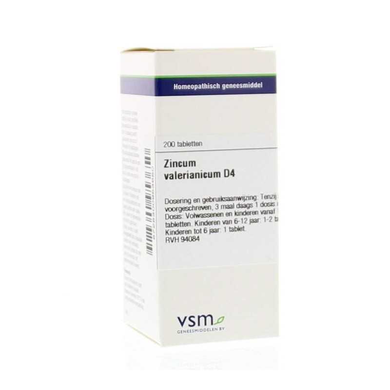 Zincum valerianicum D4Artikel 4 enkelvoudig8728300953650