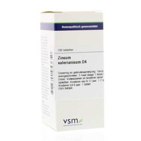 Zincum valerianicum D4Artikel 4 enkelvoudig8728300953650