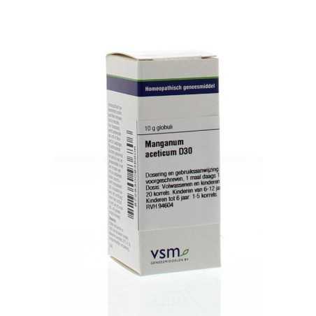 Manganum aceticum D30Artikel 4 enkelvoudig8728300936806