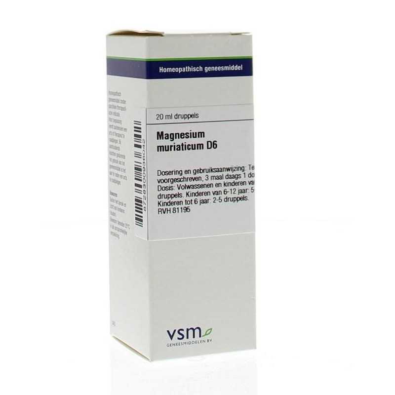 Magnesium muriaticum D6Artikel 4 enkelvoudig8728300936042