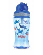 Flip it beker 360ml blauw 4+ jaarBaby/peuter zuigflessen en spenen5414959049822