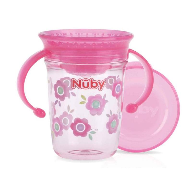 Wonder cup 240ml roze 6+ maandenBaby/peuter zuigflessen en spenen5414959050040