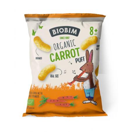 Carrot puff 8+ maanden bioBaby/peuter voeding8713445090193