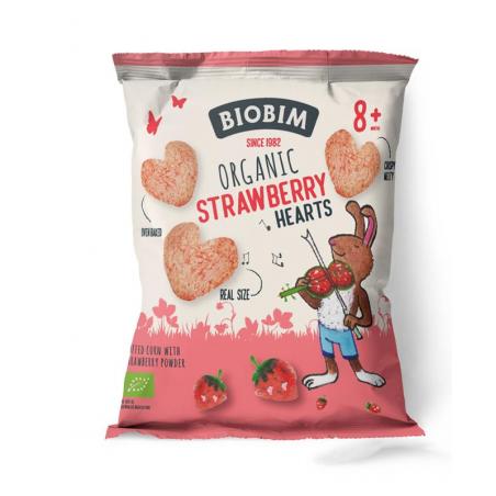 Strawberry hearts 8+ maanden bioBaby/peuter voeding8713445090261