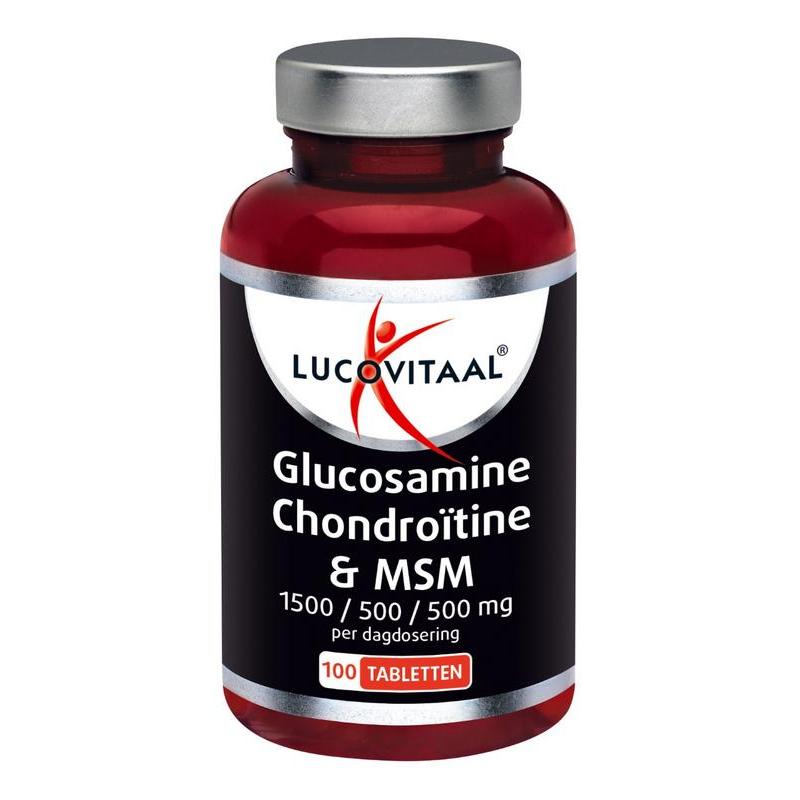 Glucosamine chondroitine MSMOverig vitaminen/mineralen8713713025322