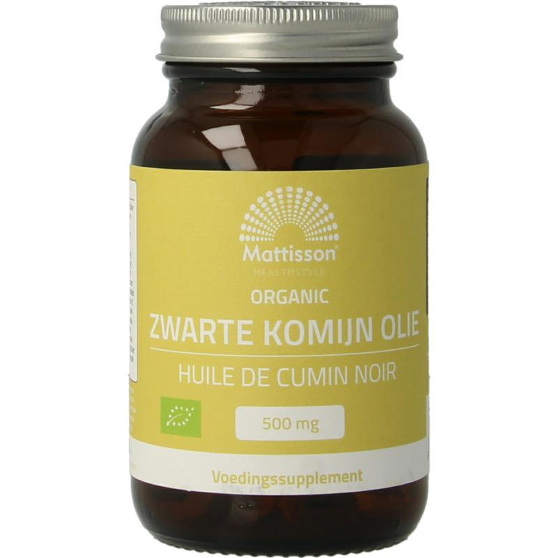 Organic zwarte komijn 500mg bioOverig gezondheidsproducten8717677968923