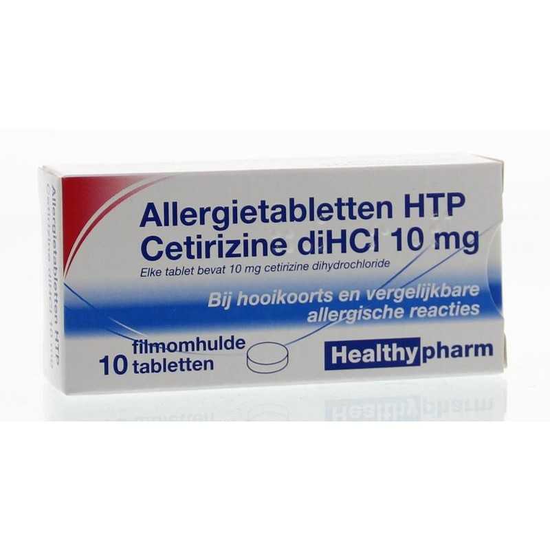 Cetirizine diHCl 10mgHooikoorts8714632078642