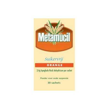 Metamucil orange suikervrijLaxeermiddel5410076579341