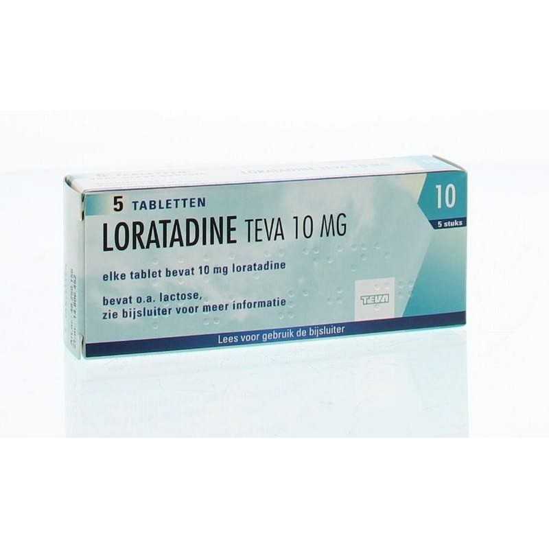 Loratadine 10 mgHooikoorts8711218014810