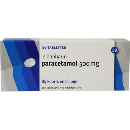 Paracetamol 500mgPijn algemeen8712755005347