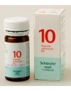 Natrium sulfuricum 10 D6 SchusslerSchusslerzouten8713286017274