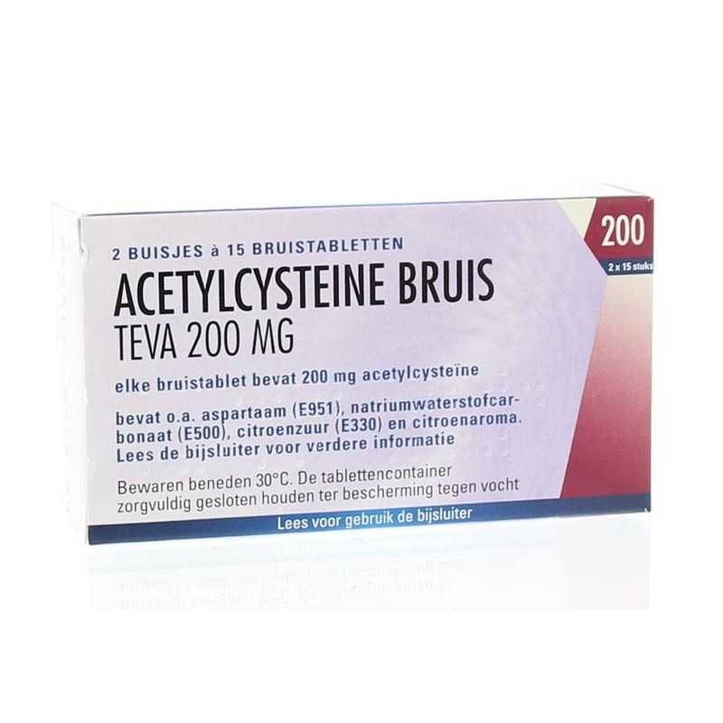 Acetylcysteine 200mgPijn algemeen8711218006259