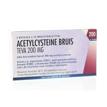 Acetylcysteine 200mgPijn algemeen8711218006259